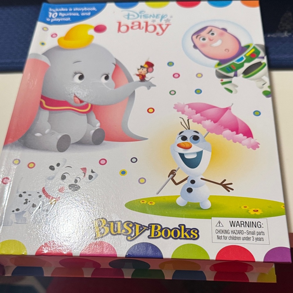 NIB Disney Baby Colorful Character Playset